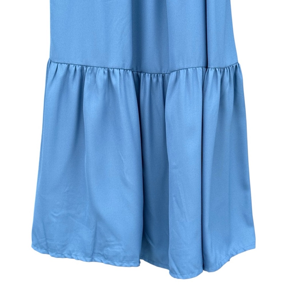 NEW Jessica Simpson | Tiered Cotton/Linen Dress | Small - Picture 4 of 9